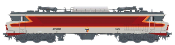 LS Models LS10312 - H0 - E-Lok CC 6507, SNCF, Ep. IV-V